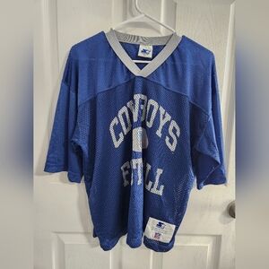 NFL vintage rare 1995 y2k starters practice jersey pro line Cowboys womans LG